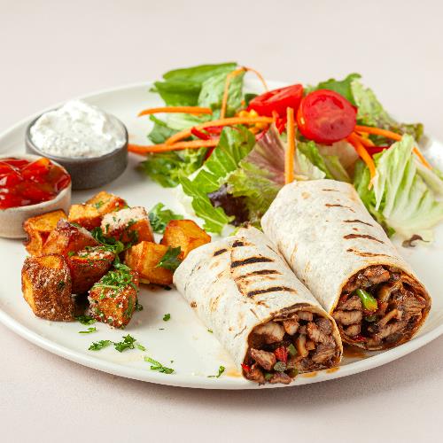 Roasted Aubergine ET WRAP