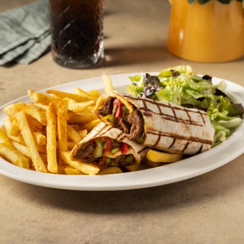 Beef wrap