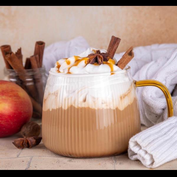 Apple pie latte