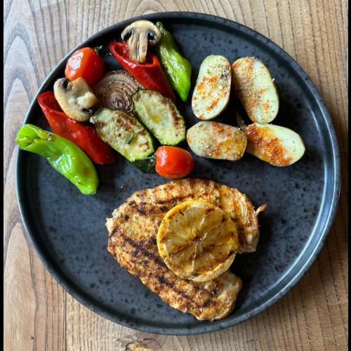 Ginger Lemon Chicken Grilled