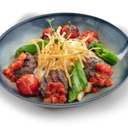Meatballs with Yogurt Sauce