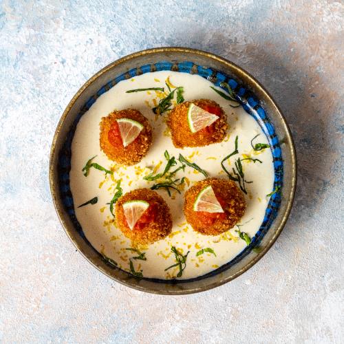 Crab and Lemon Arancini