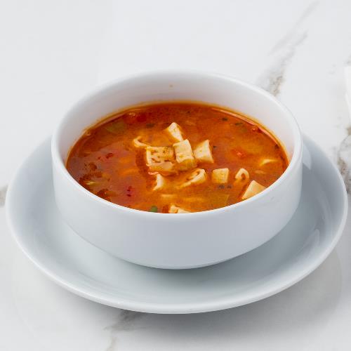 A, b, c Erişte noodles Soup