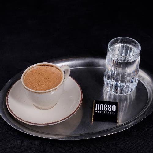 Turkish coffee with milk