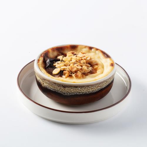 Baked rice pudding