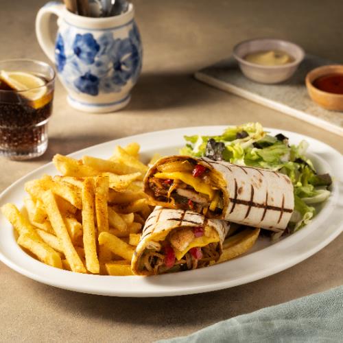 Cheddar Beef Wrap