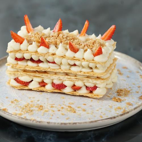 Strawberry Smash Puff pastry