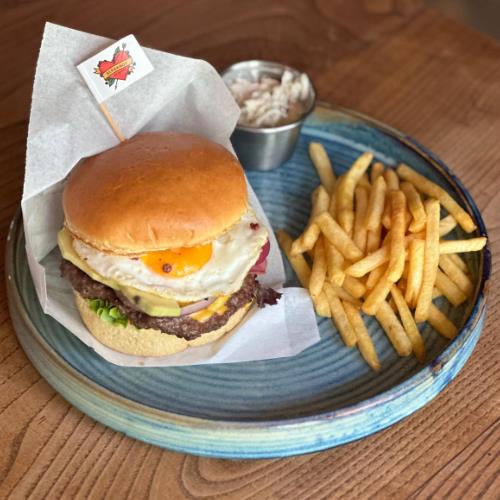 KOREAN CHEESEBURGER