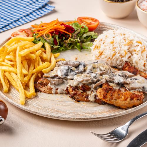 Chicken with Mushroom Sauce