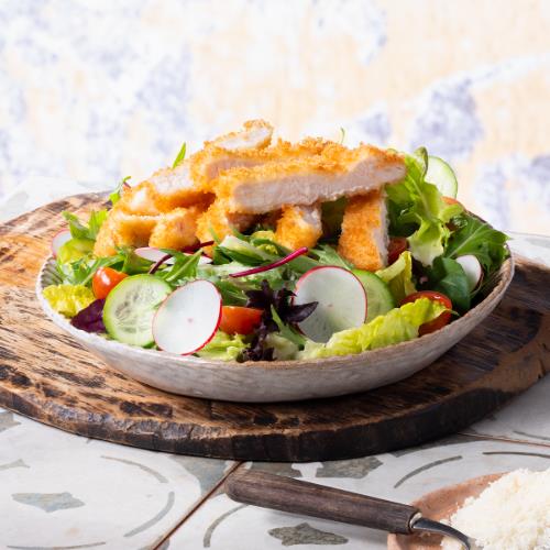 Schnitzelli Mediterranean Salad