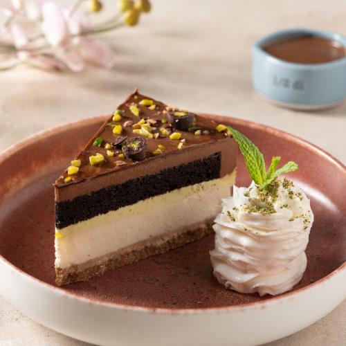 Pistachio Trio Cake
