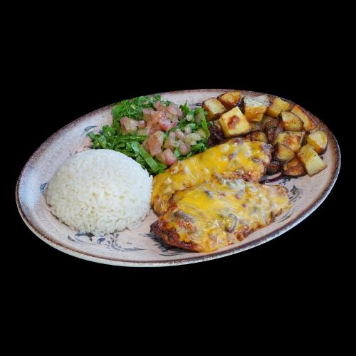 Beef tenderloin with Mexican sauce