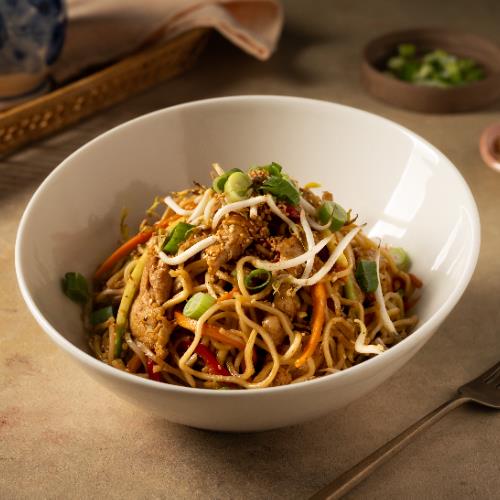Chicken noodles
